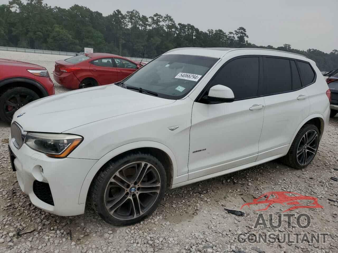 BMW X3 2016 - 5UXWZ7C54G0M83761