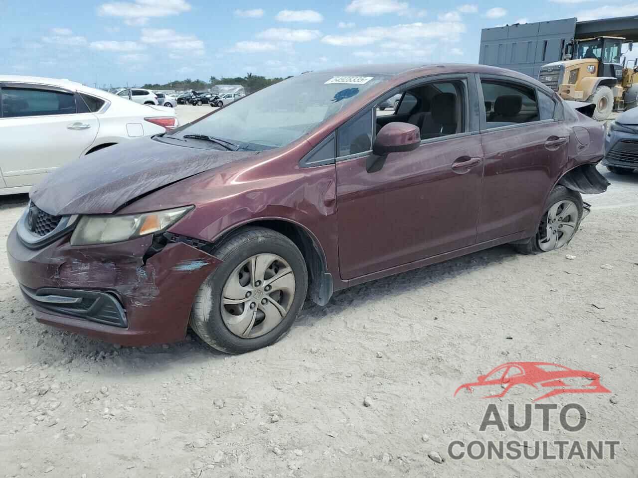 HONDA CIVIC 2013 - 19XFB2F56DE054256