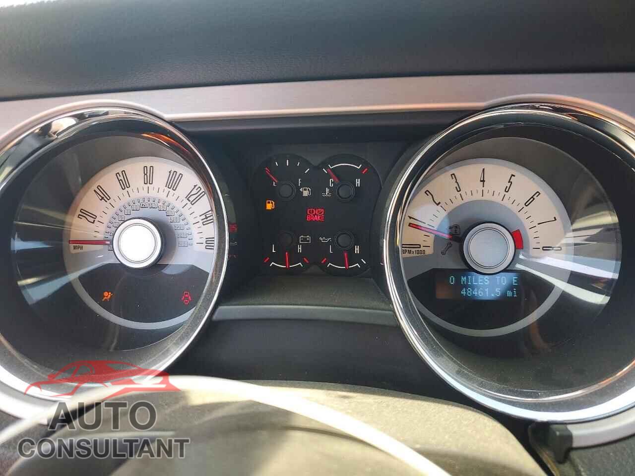 FORD MUSTANG 2012 - 1ZVBP8CF9C5240896