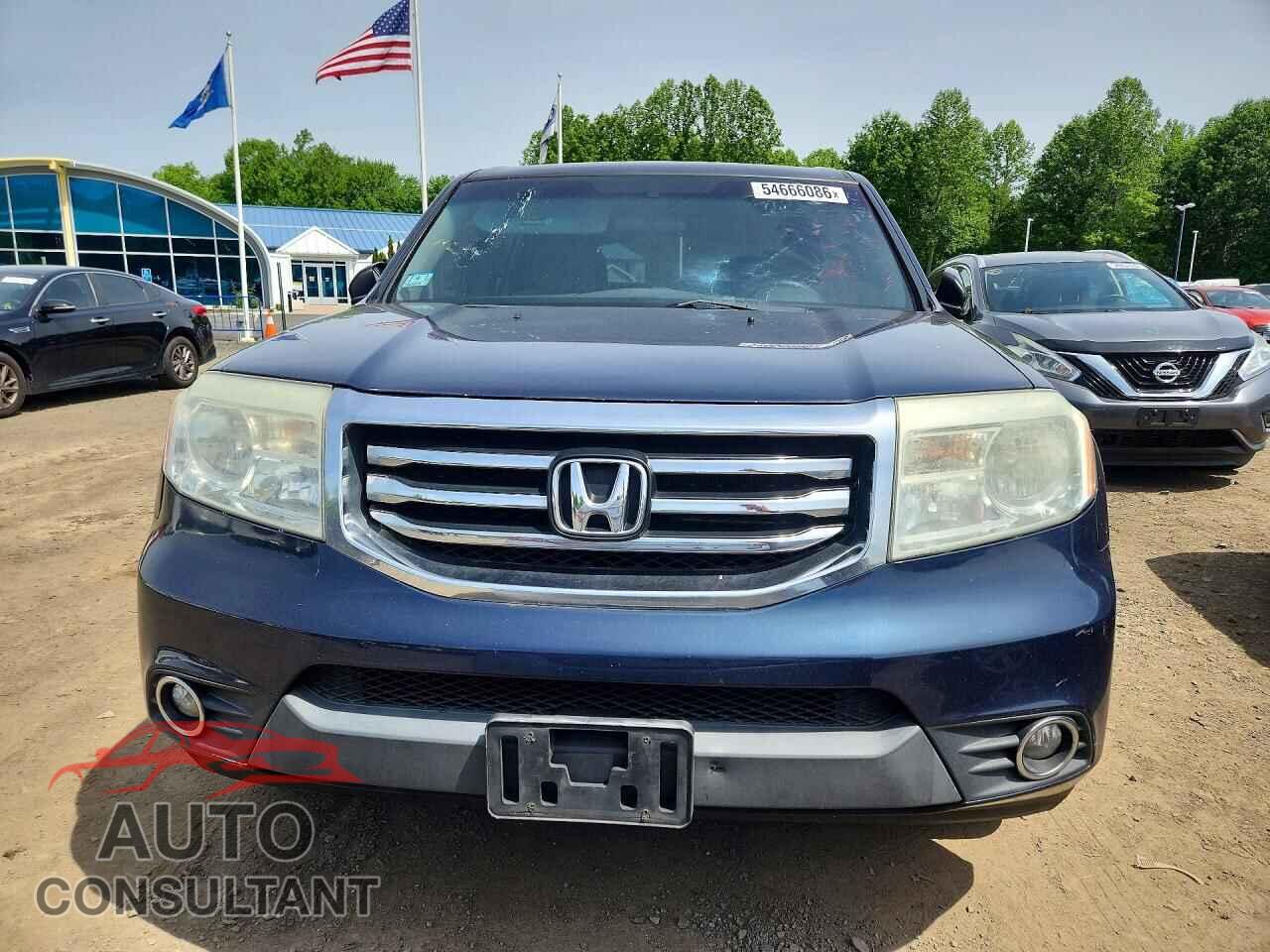 HONDA PILOT 2012 - 5FNYF4H43CB032544