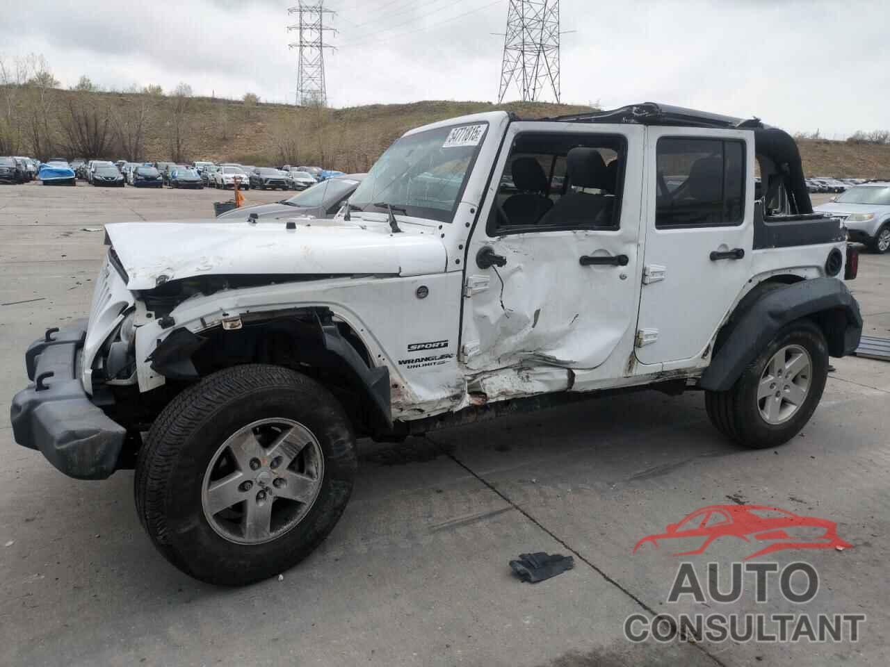JEEP WRANGLER 2017 - 1C4BJWDG5HL654597