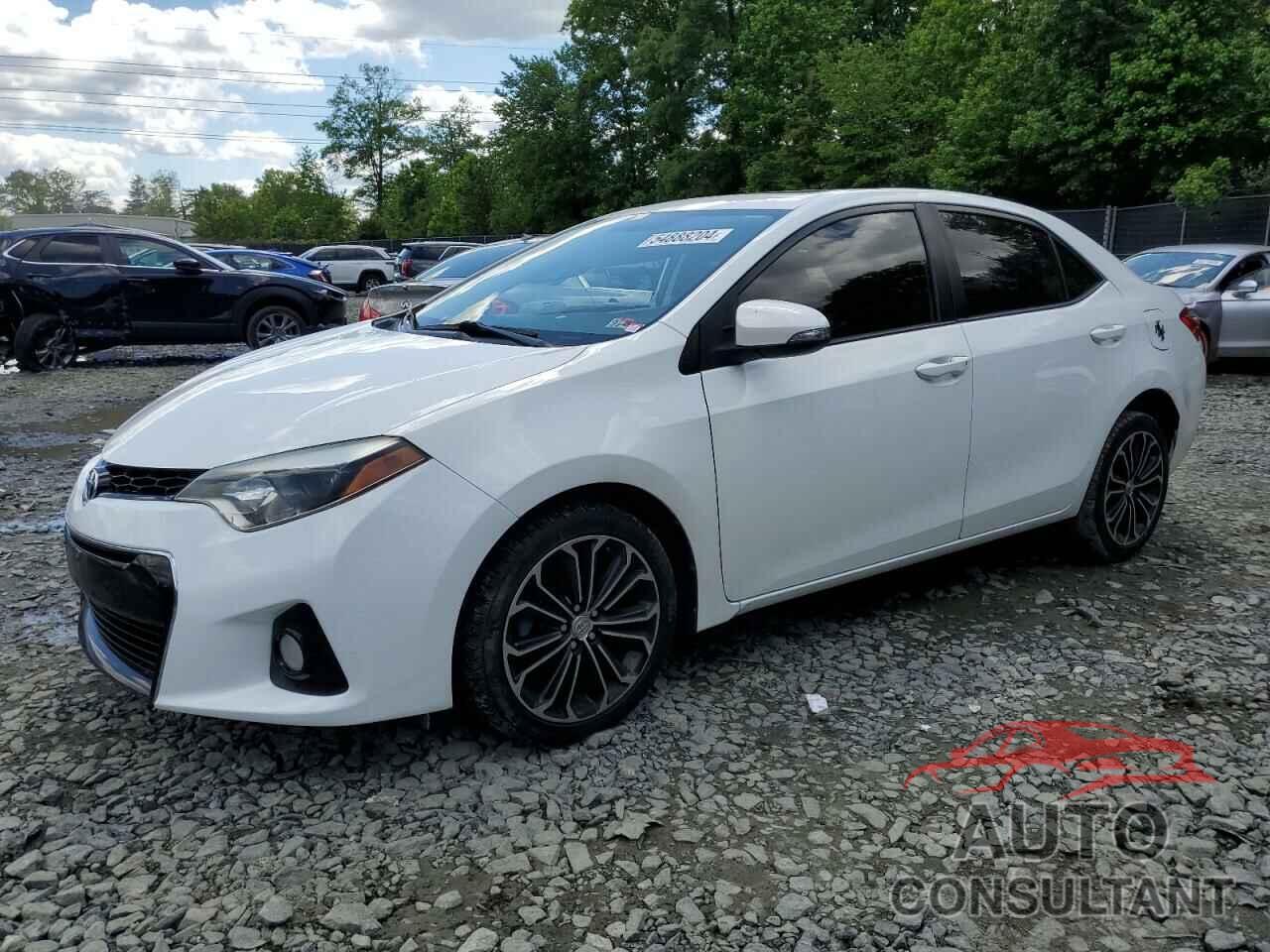 TOYOTA COROLLA 2016 - 2T1BURHE6GC525422