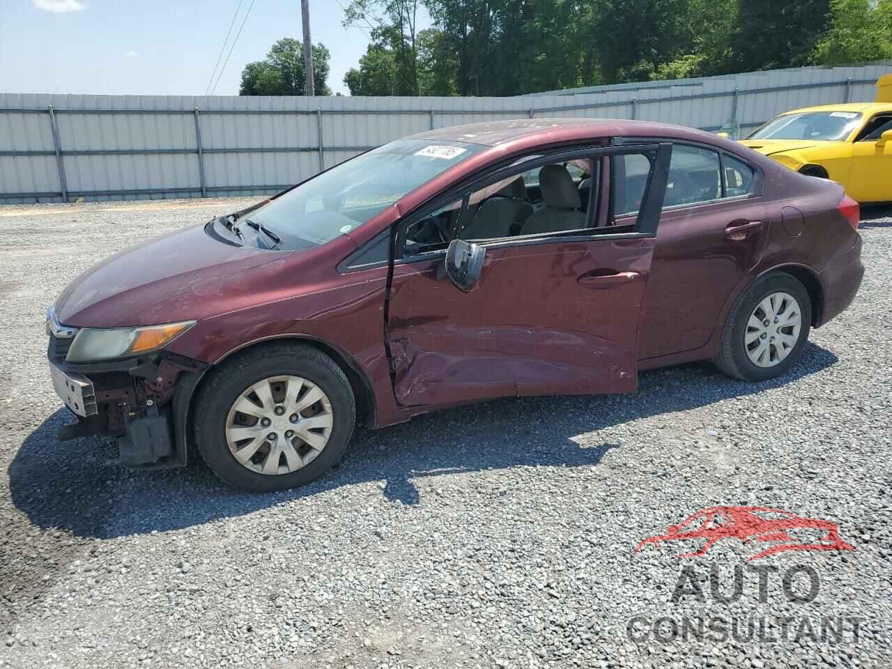 HONDA CIVIC 2012 - 2HGFB2F55CH504693