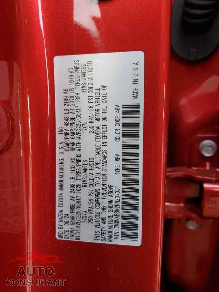 MAZDA CX-50 2024 - 7MMVABBM2RN237331