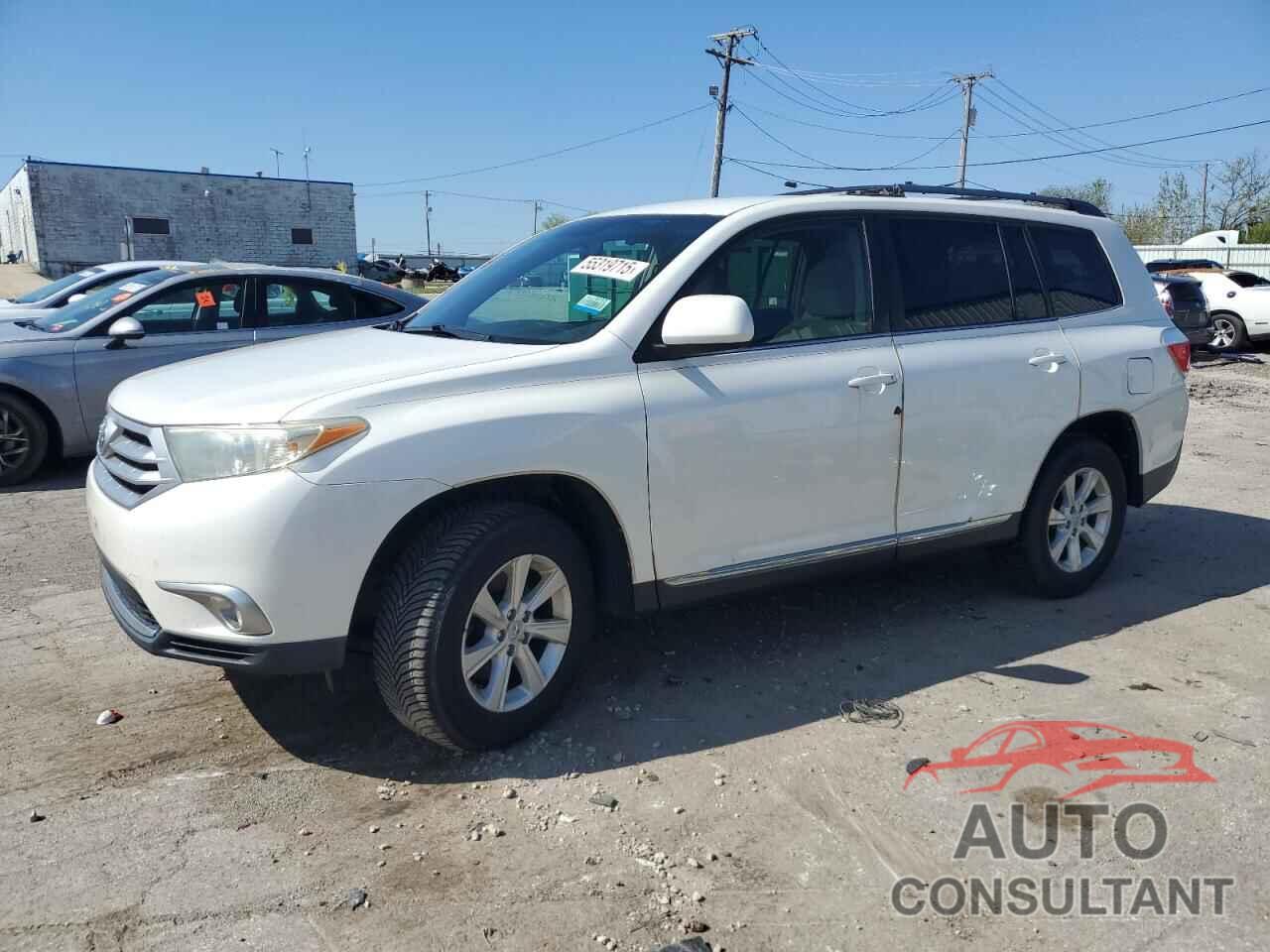 TOYOTA HIGHLANDER 2011 - 5TDBK3EH7BS074583
