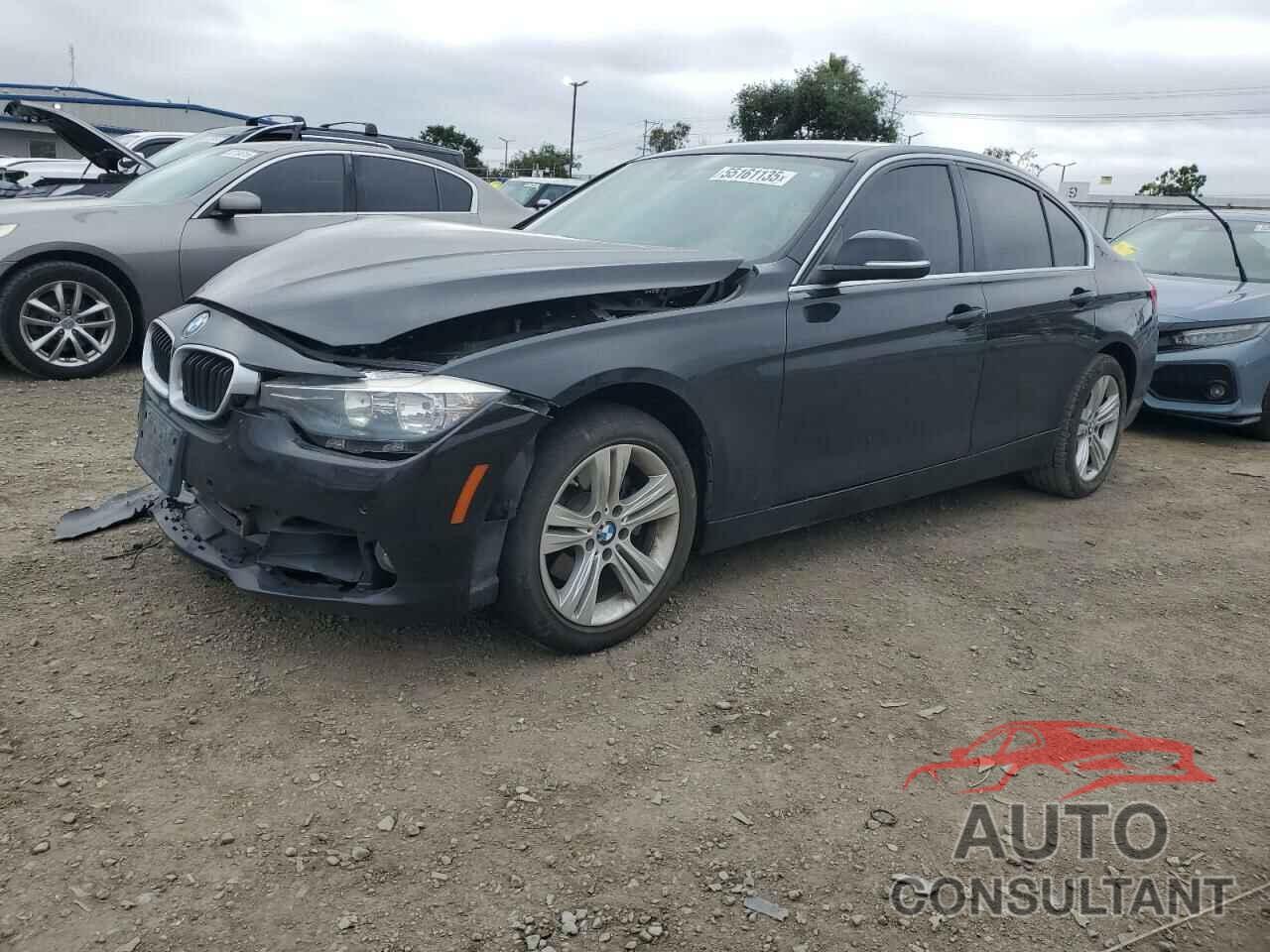 BMW 3 SERIES 2017 - WBA8B9G5XHNU51693