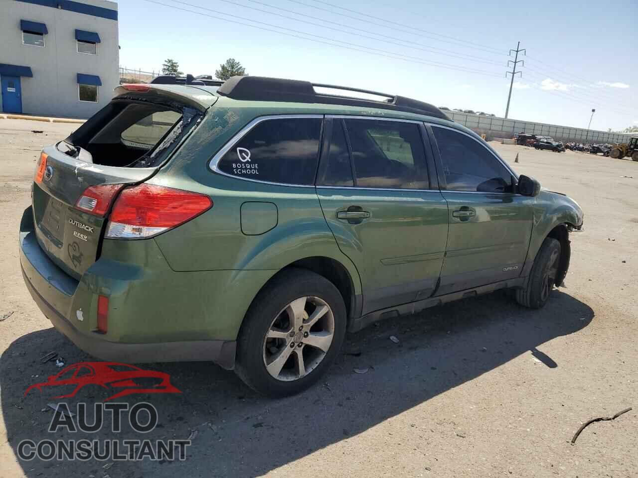 SUBARU OUTBACK 2014 - 4S4BRBCC8E3322855