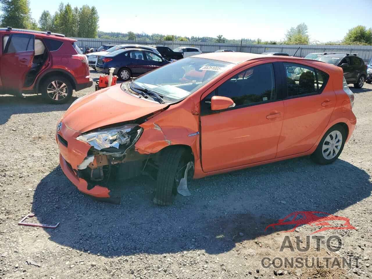 TOYOTA PRIUS 2012 - JTDKDTB37C1022680