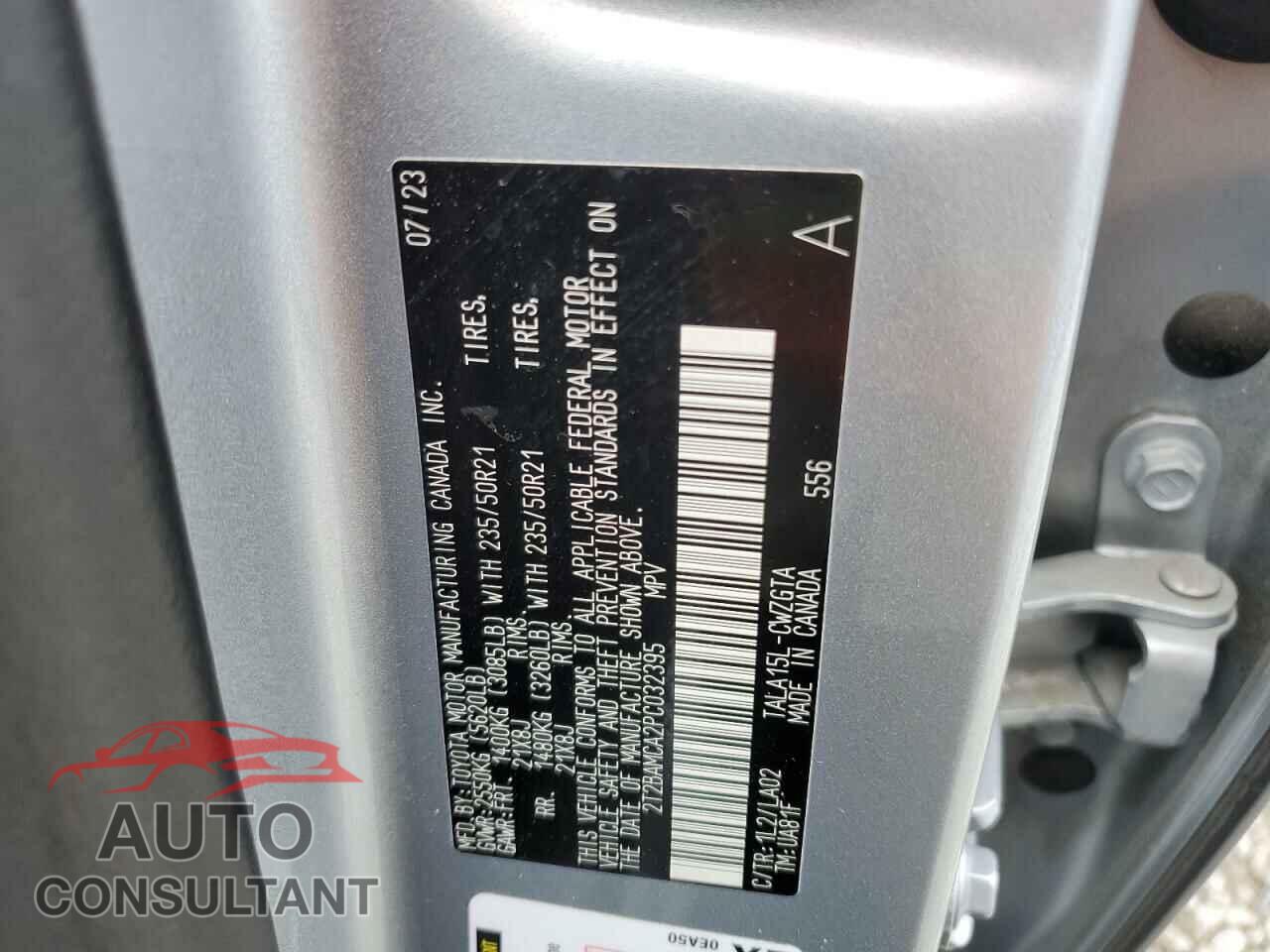 LEXUS RX350 2023 - 2T2BAMCA2PC032395