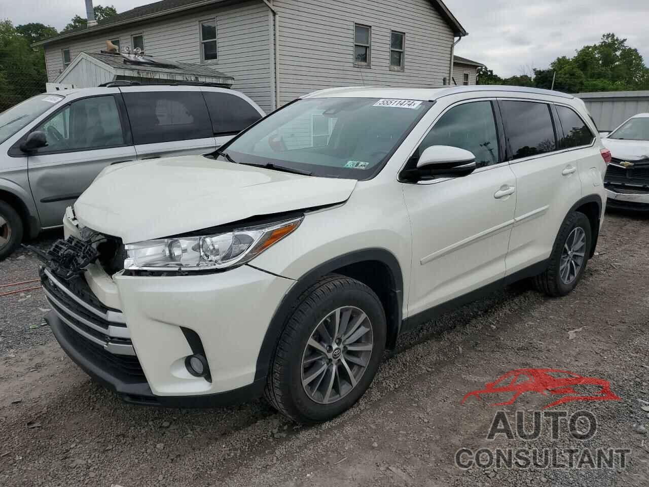 TOYOTA HIGHLANDER 2019 - 5TDJZRFH8KS612863