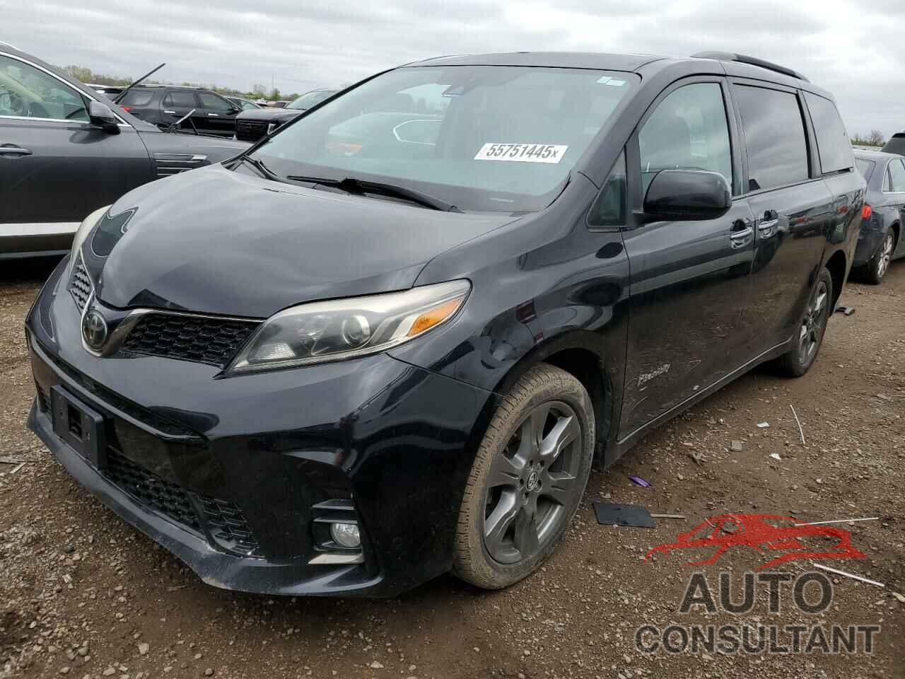TOYOTA SIENNA 2019 - 5TDXZ3DC1KS014970