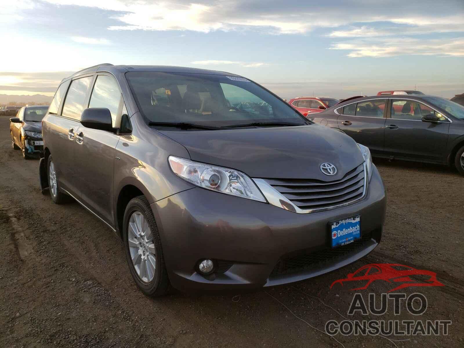 TOYOTA SIENNA 2017 - 5TDDZ3DC4HS149923