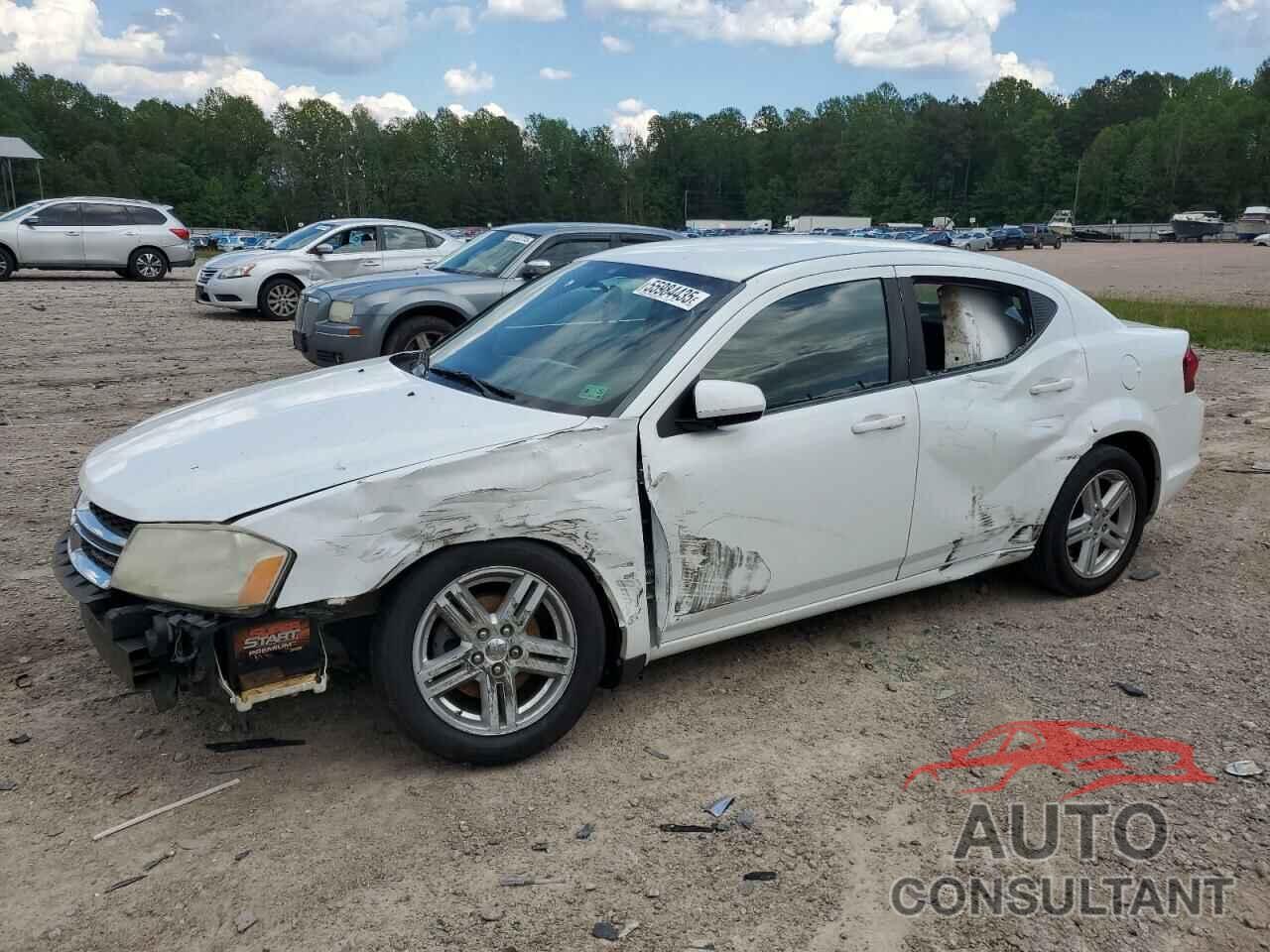 DODGE AVENGER 2012 - 1C3CDZCB4CN192764