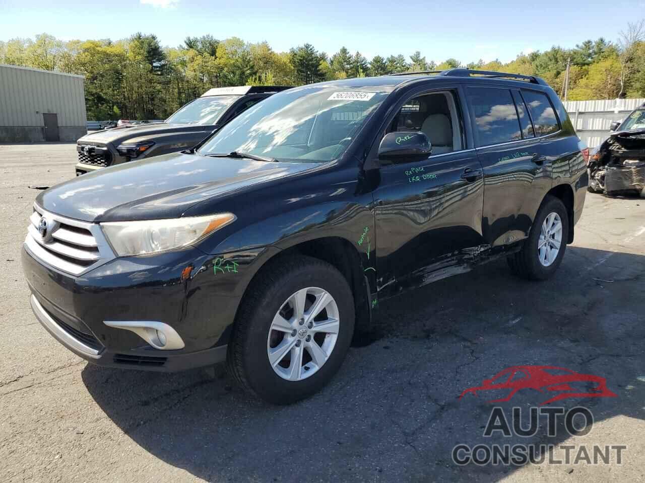 TOYOTA HIGHLANDER 2012 - 5TDBK3EH5CS151128