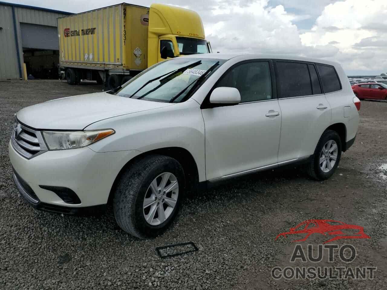 TOYOTA HIGHLANDER 2012 - 5TDZA3EH0CS022070
