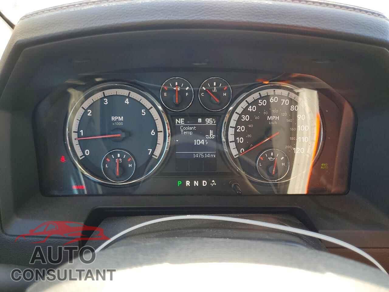 DODGE RAM 1500 2012 - 1C6RD7NT4CS328092