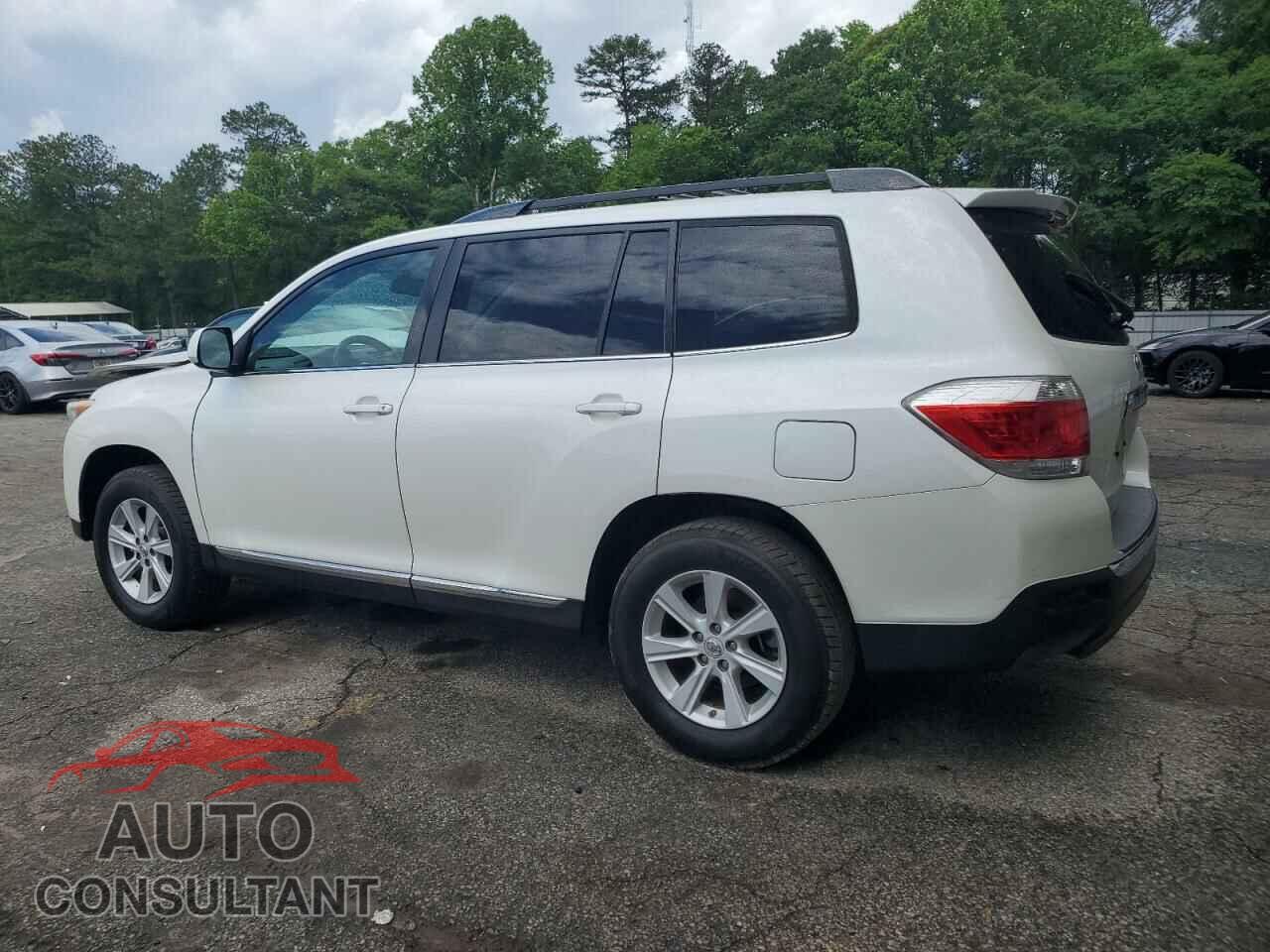 TOYOTA HIGHLANDER 2013 - 5TDZK3EH8DS142259