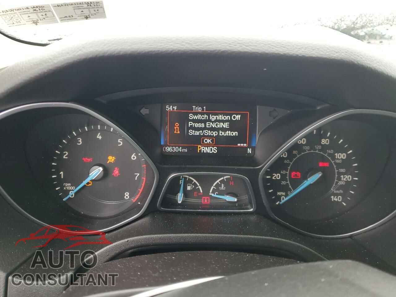 FORD FOCUS 2017 - 1FADP3N23HL244301