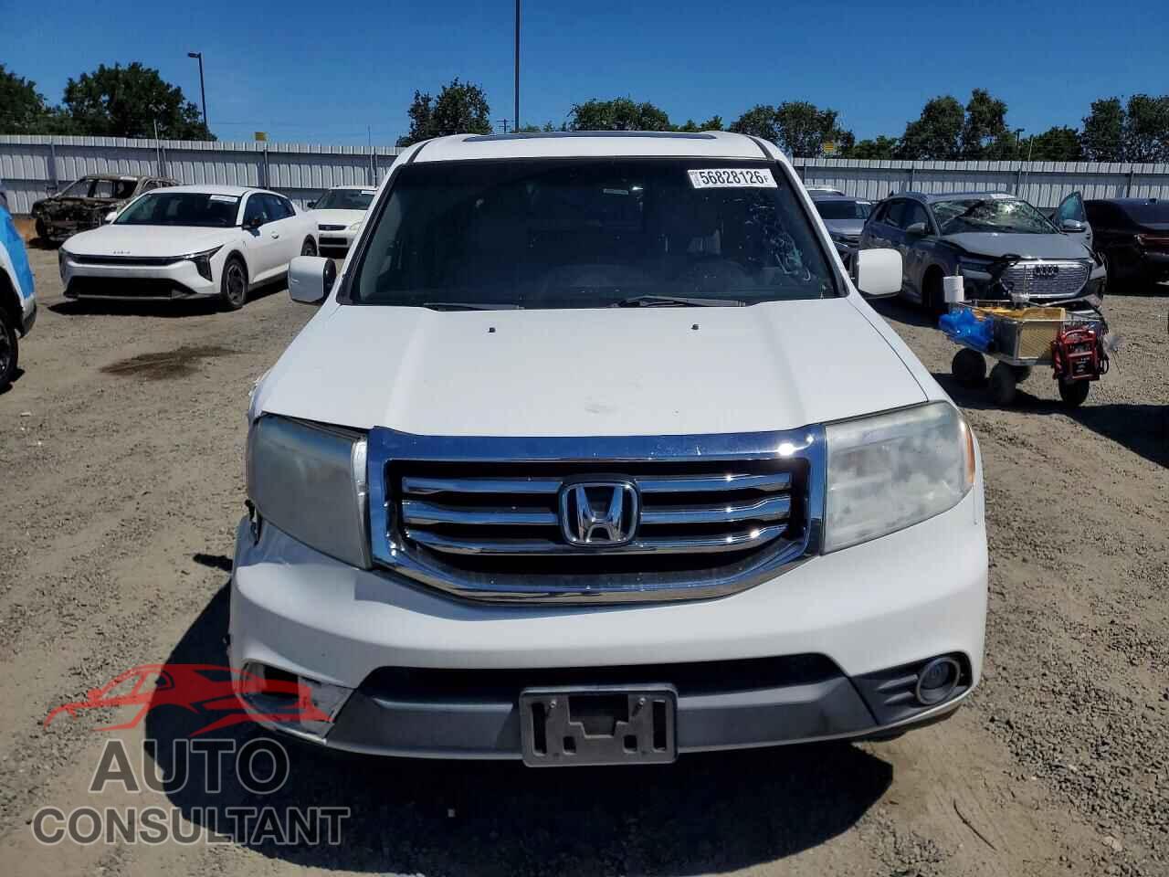 HONDA PILOT 2012 - 5FNYF3H58CB032428