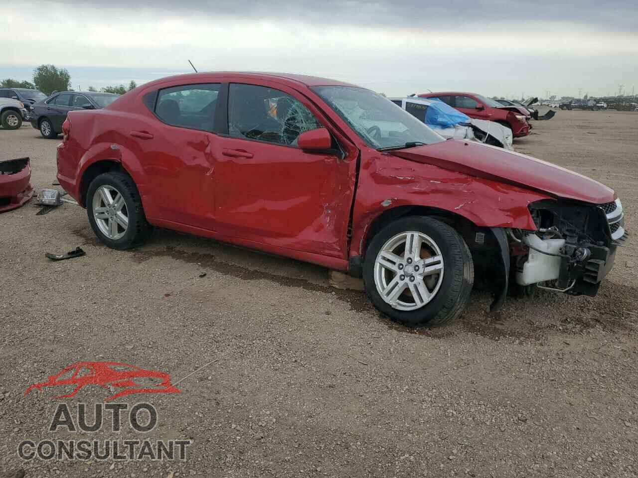 DODGE AVENGER 2012 - 1C3CDZCBXCN160157