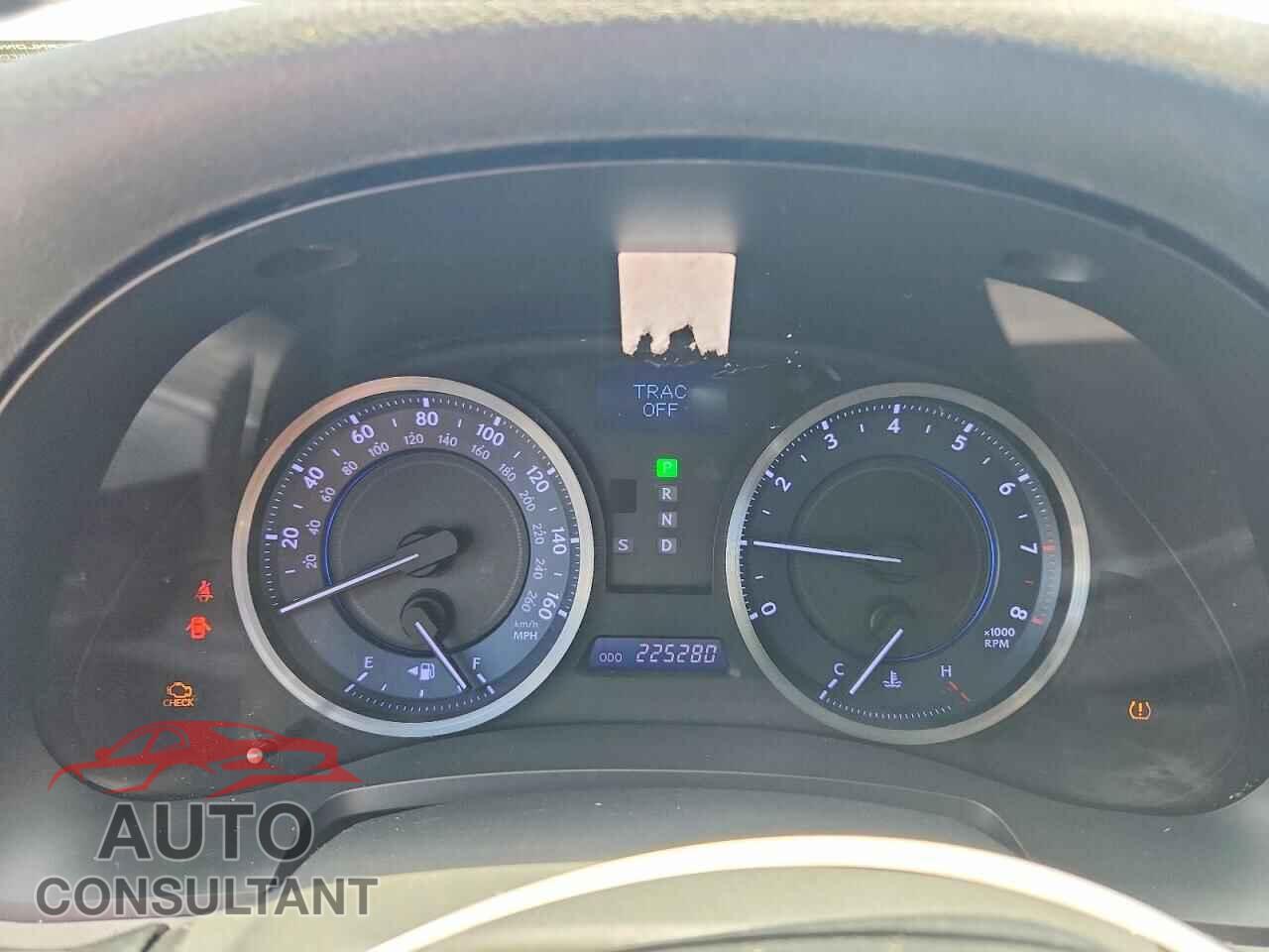 LEXUS IS 2012 - JTHBF5C2XC5170504