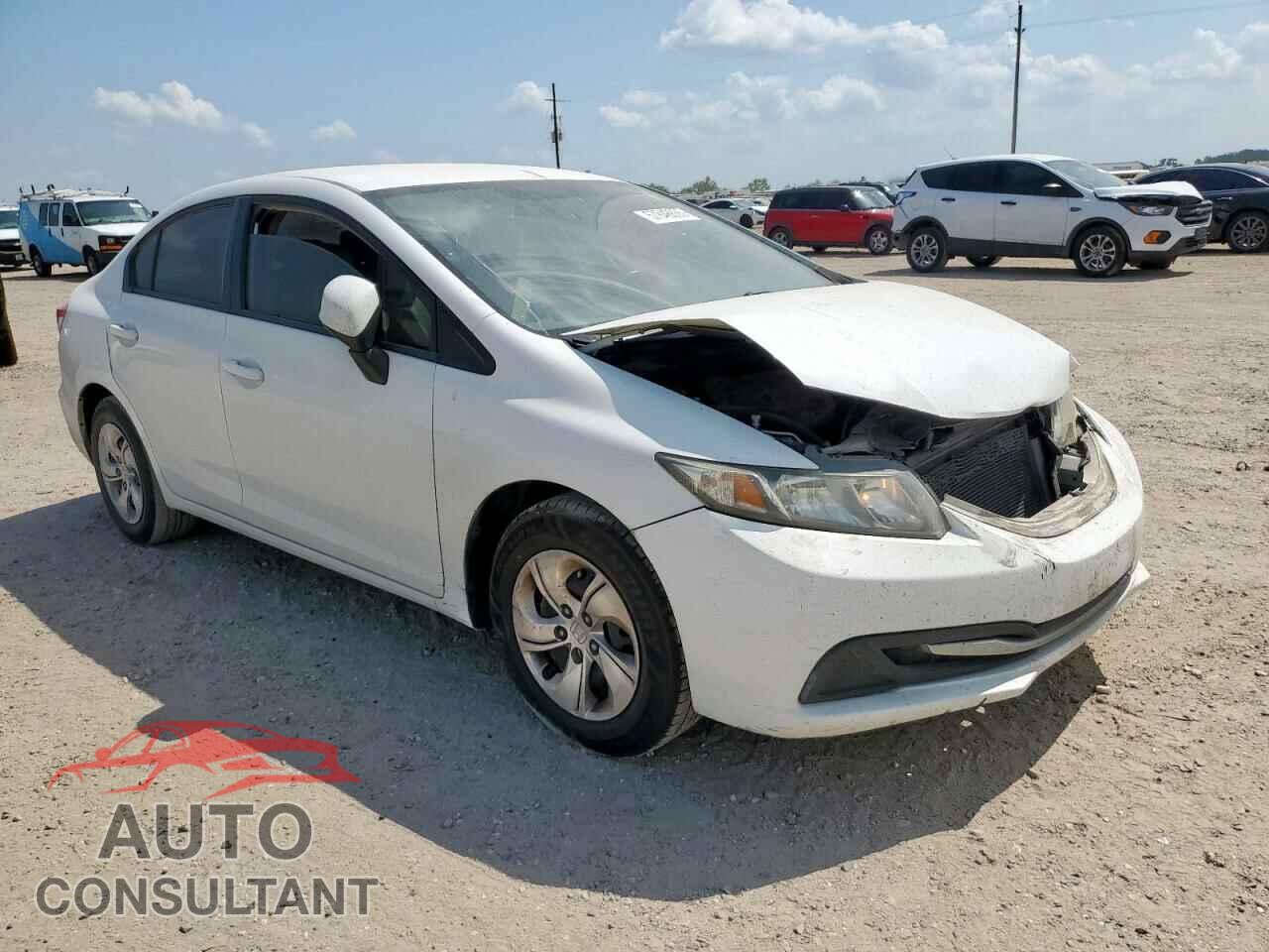 HONDA CIVIC 2013 - 2HGFB2F51DH600290