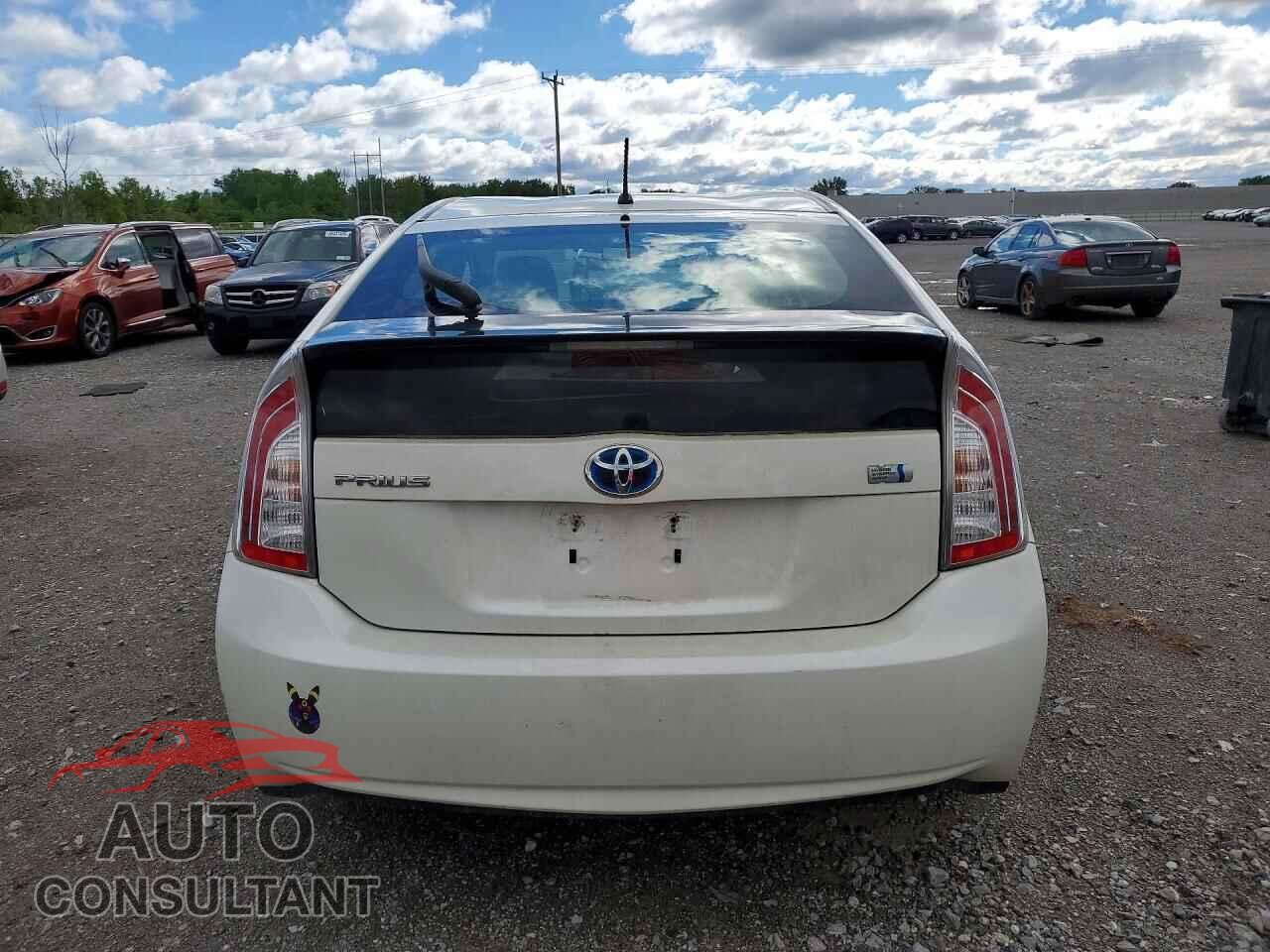 TOYOTA PRIUS 2012 - JTDKN3DU7C1551520