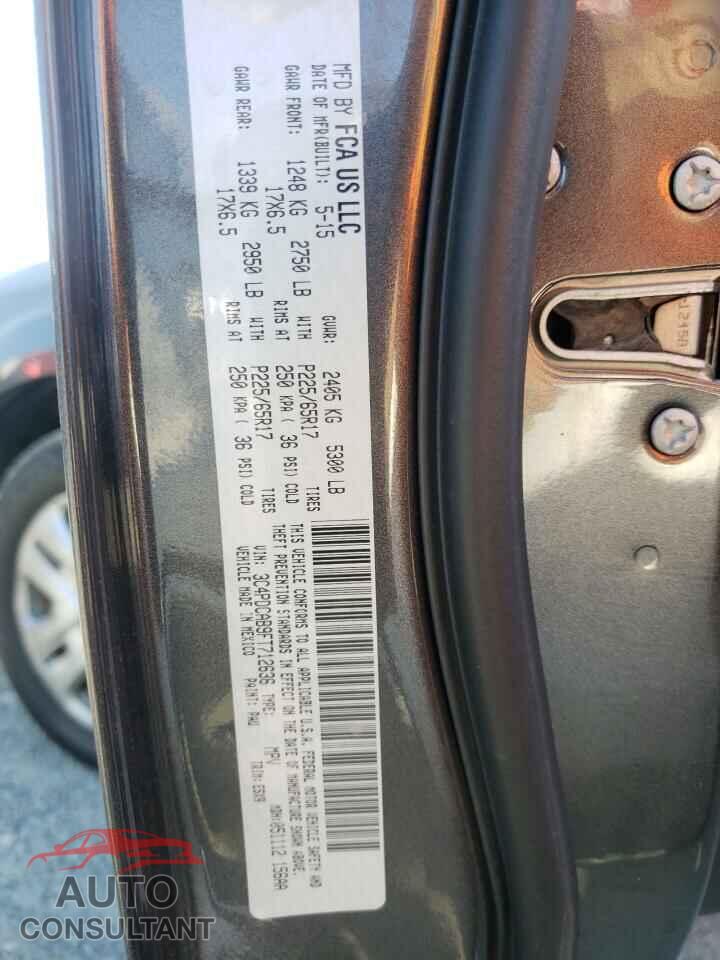 DODGE JOURNEY 2015 - 3C4PDCAB9FT712636