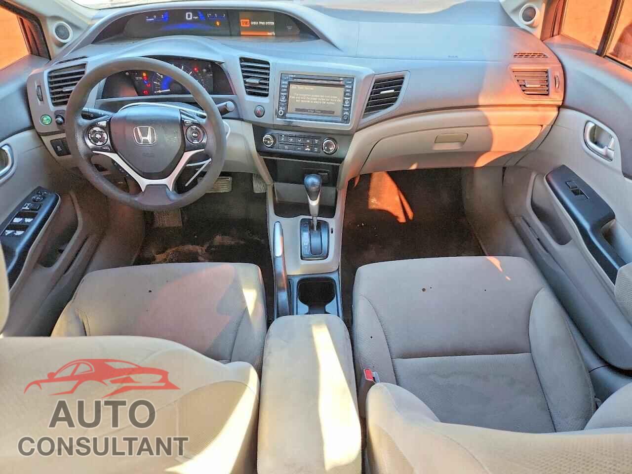 HONDA CIVIC 2012 - 19XFB2F85CE050028