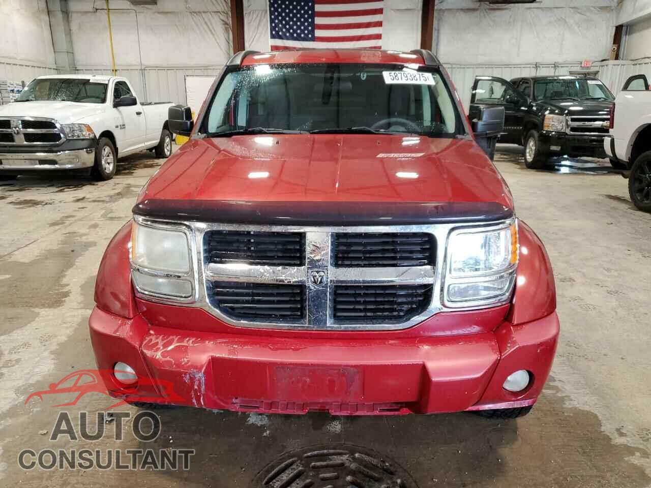 DODGE NITRO 2009 - 1D8GU28K39W515669