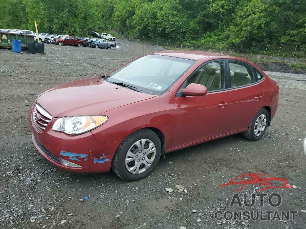 HYUNDAI ELANTRA 2010 - KMHDU4AD0AU129389