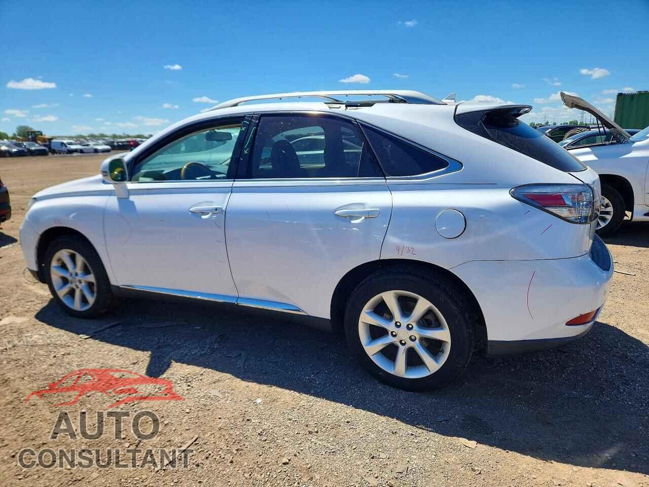 LEXUS RX350 2011 - 2T2ZK1BA2BC042770