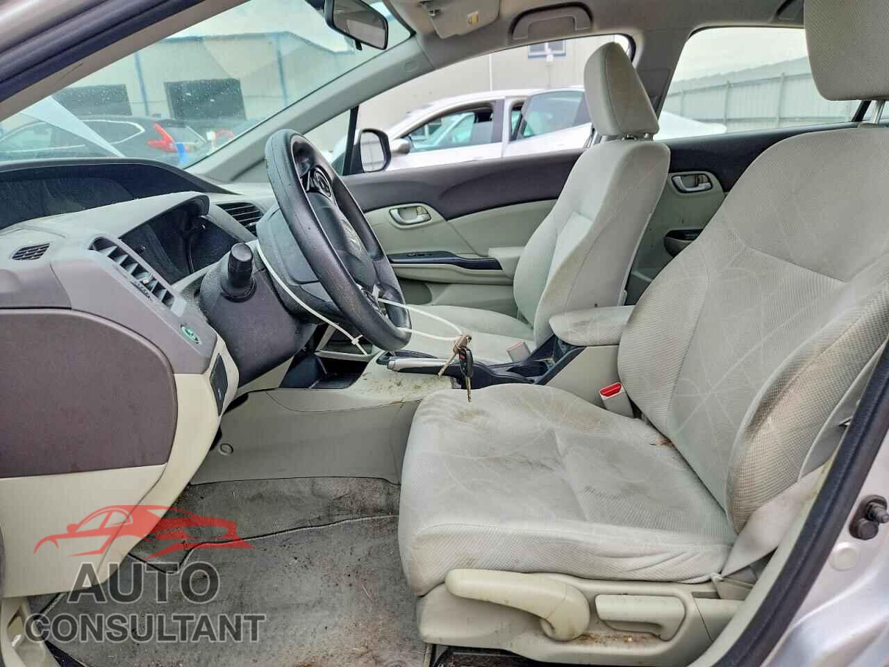 HONDA CIVIC 2012 - 19XFB2F50CE347715