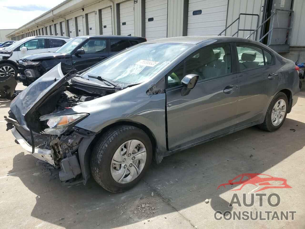 HONDA CIVIC 2013 - 2HGFB2F50DH504358