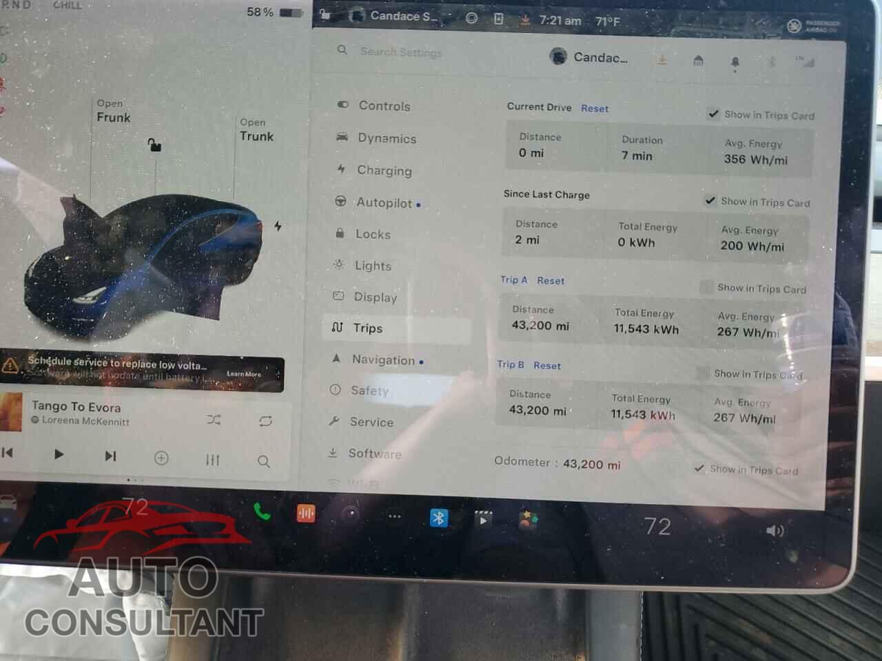 TESLA MODEL 3 2021 - 5YJ3E1EB0MF961848