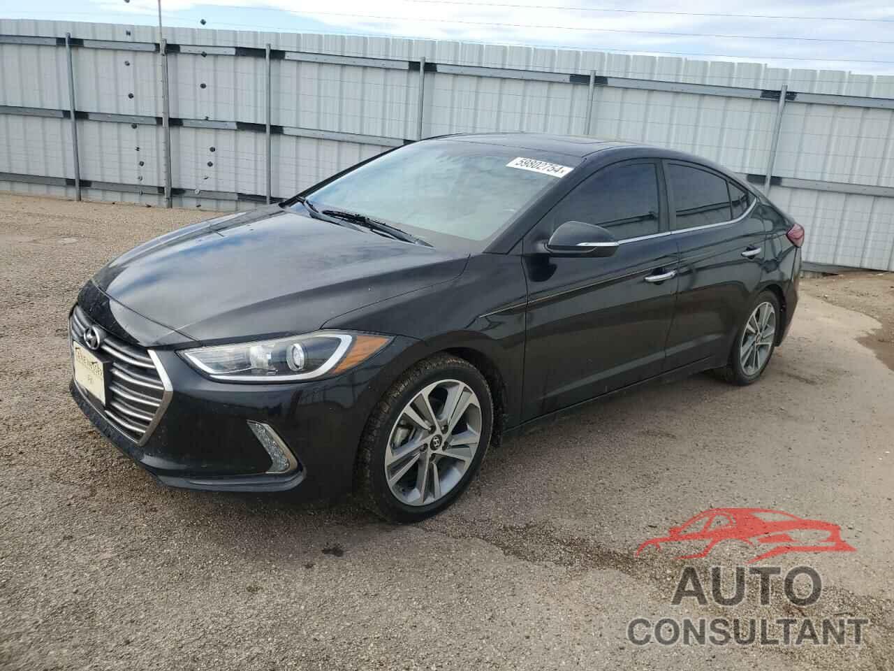 HYUNDAI ELANTRA 2017 - KMHD84LF8HU206183