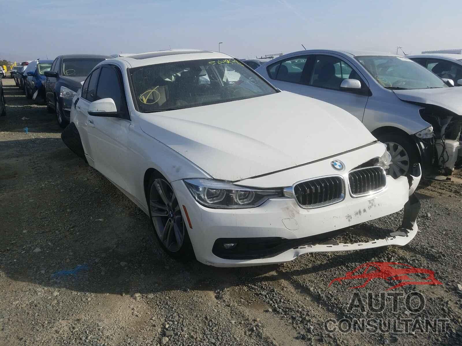 BMW 3 SERIES 2018 - WBA8B9G52JNU96245