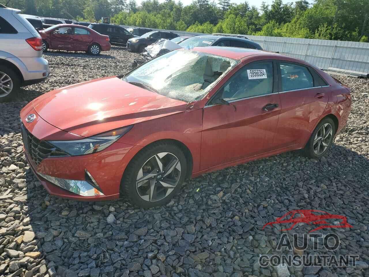 HYUNDAI ELANTRA 2021 - KMHLP4AG4MU129297