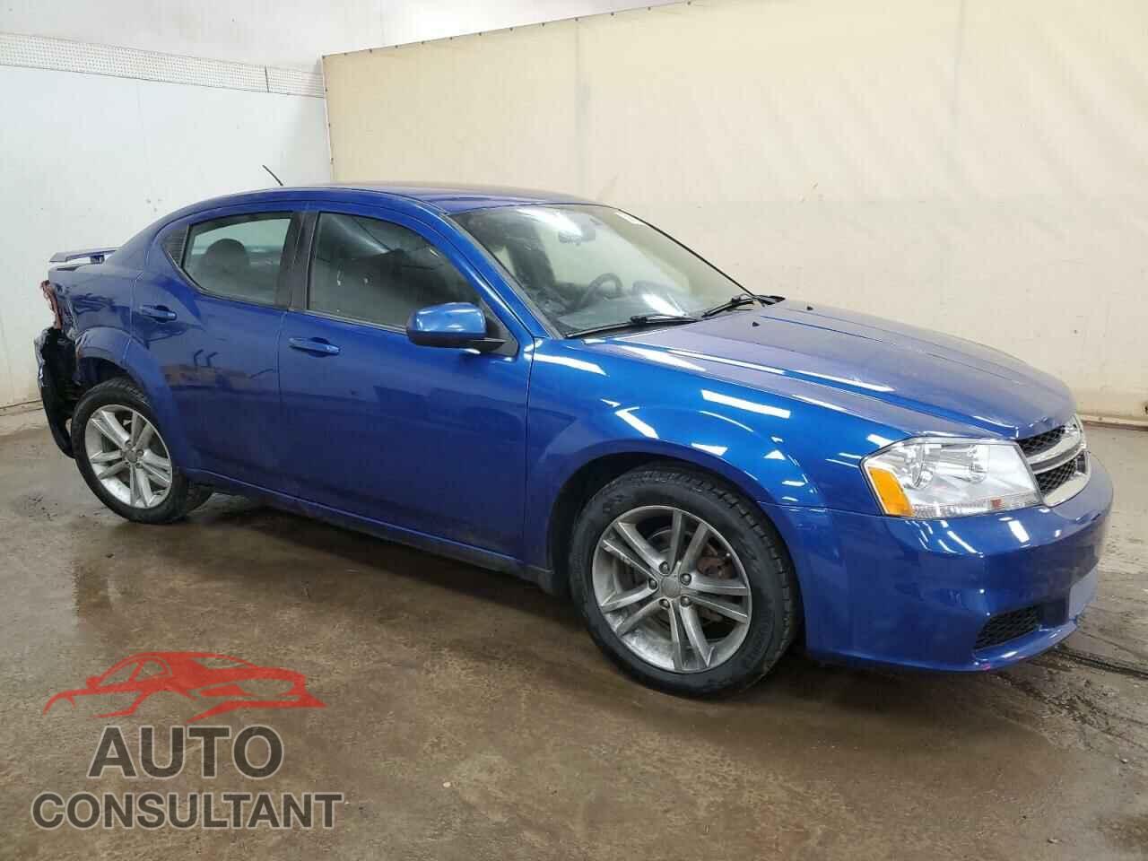 DODGE AVENGER 2012 - 1C3CDZCB8CN207377