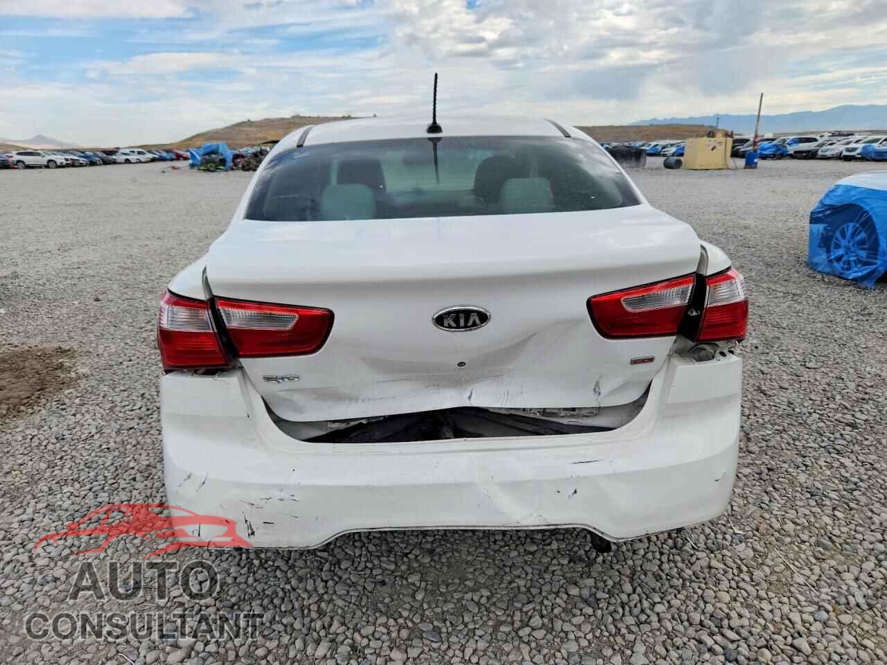 KIA RIO 2012 - KNADM4A37C6061009