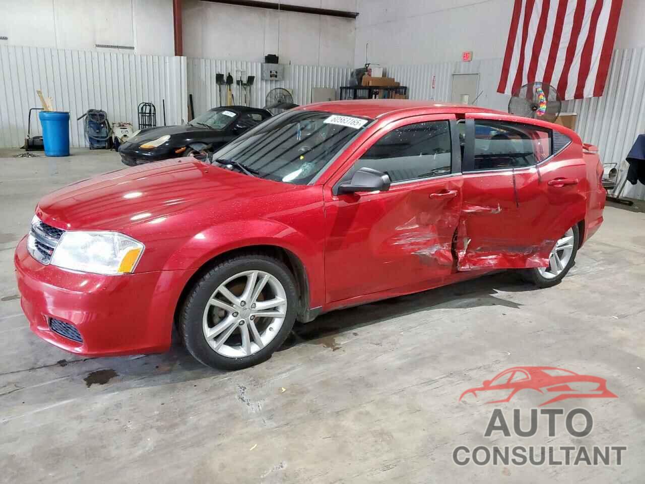 DODGE AVENGER 2013 - 1C3CDZAG9DN587345