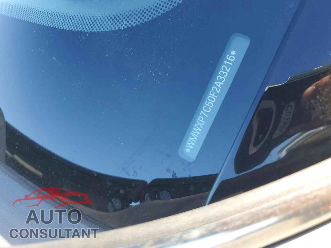 MINI COOPER 2015 - WMWXP7C50F2A33216