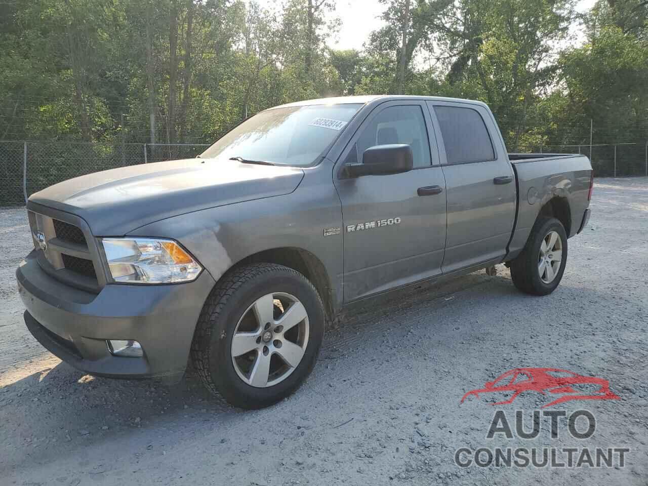 DODGE RAM 1500 2012 - 1C6RD7KT3CS285191