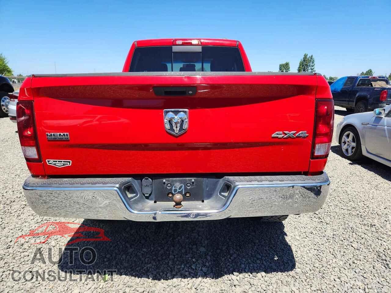 DODGE RAM 1500 2012 - 1C6RD7GT2CS230210