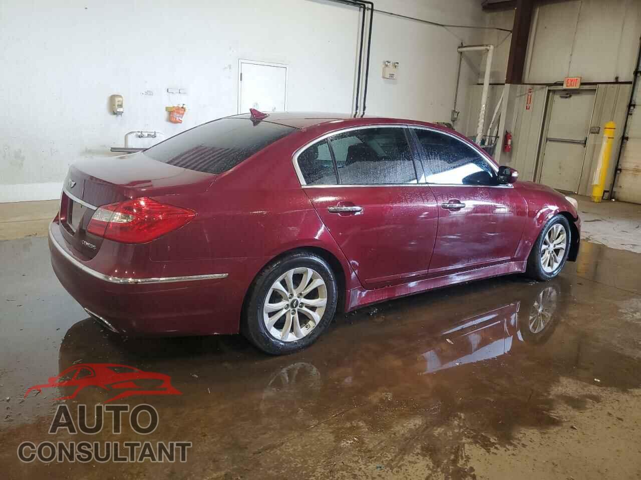 HYUNDAI GENESIS 2012 - KMHGC4DDXCU185810