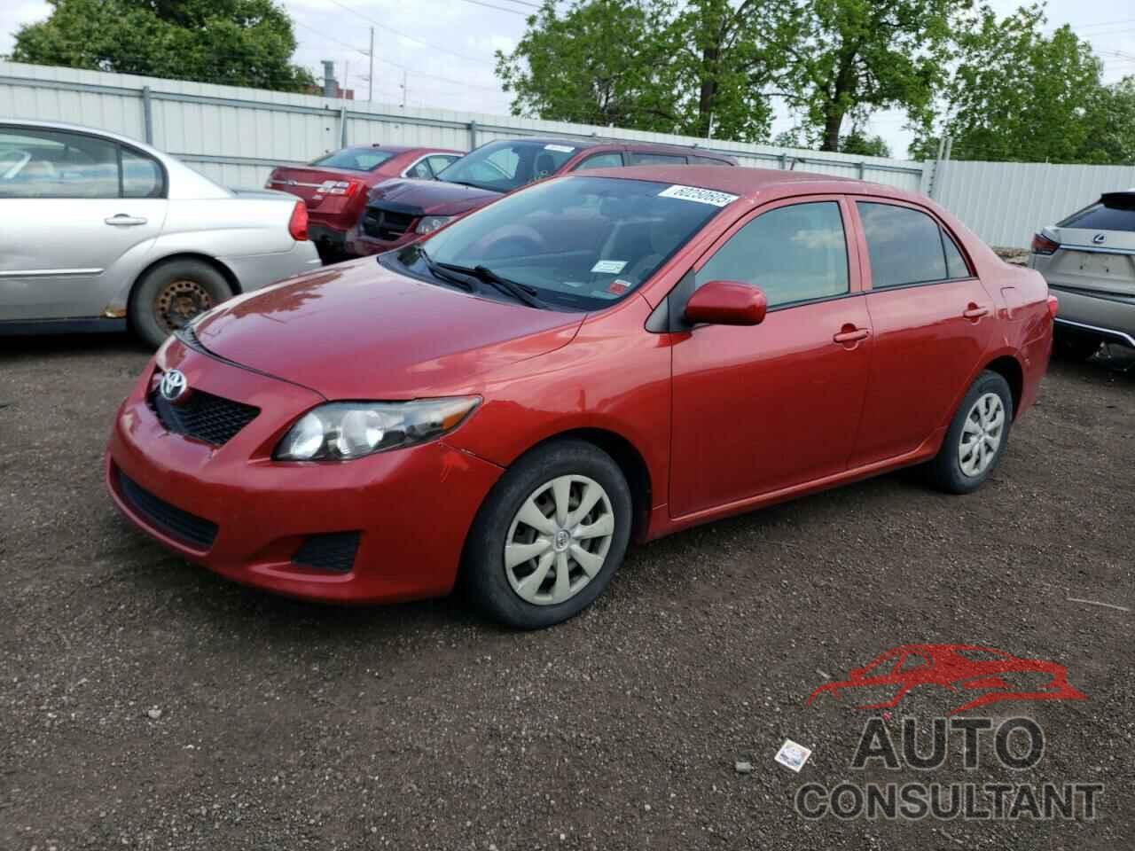 TOYOTA COROLLA 2009 - JTDBL40E499082391