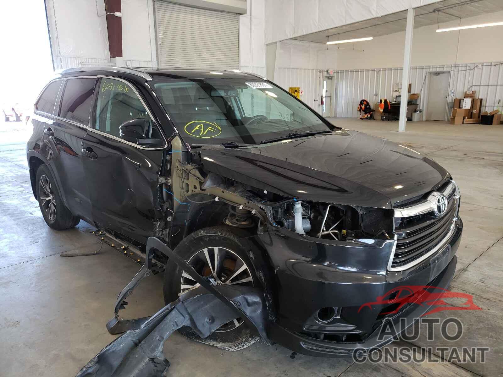 TOYOTA HIGHLANDER 2016 - 5TDJKRFHXGS281683