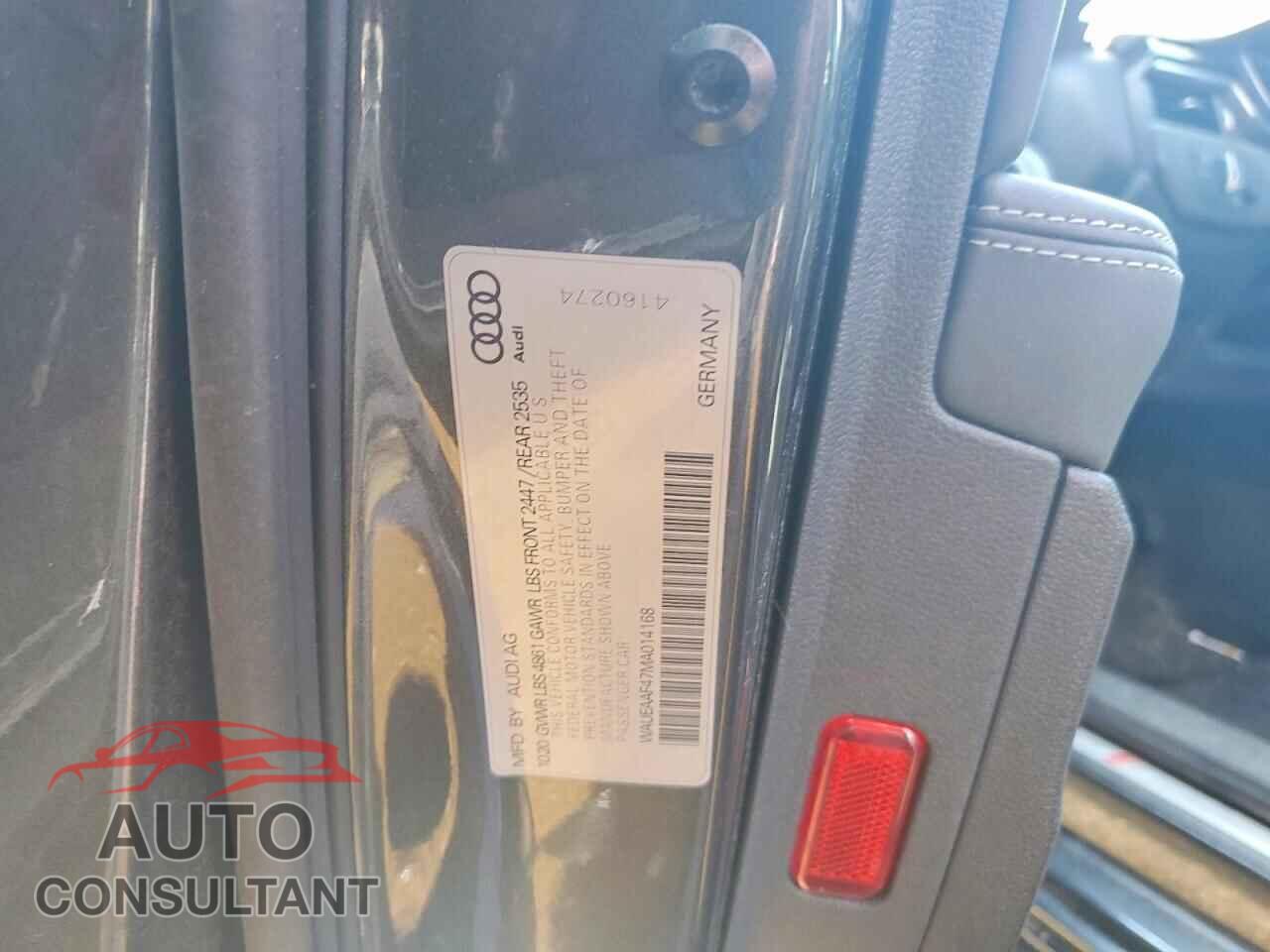 AUDI A4 2021 - WAUEAAF47MA014168