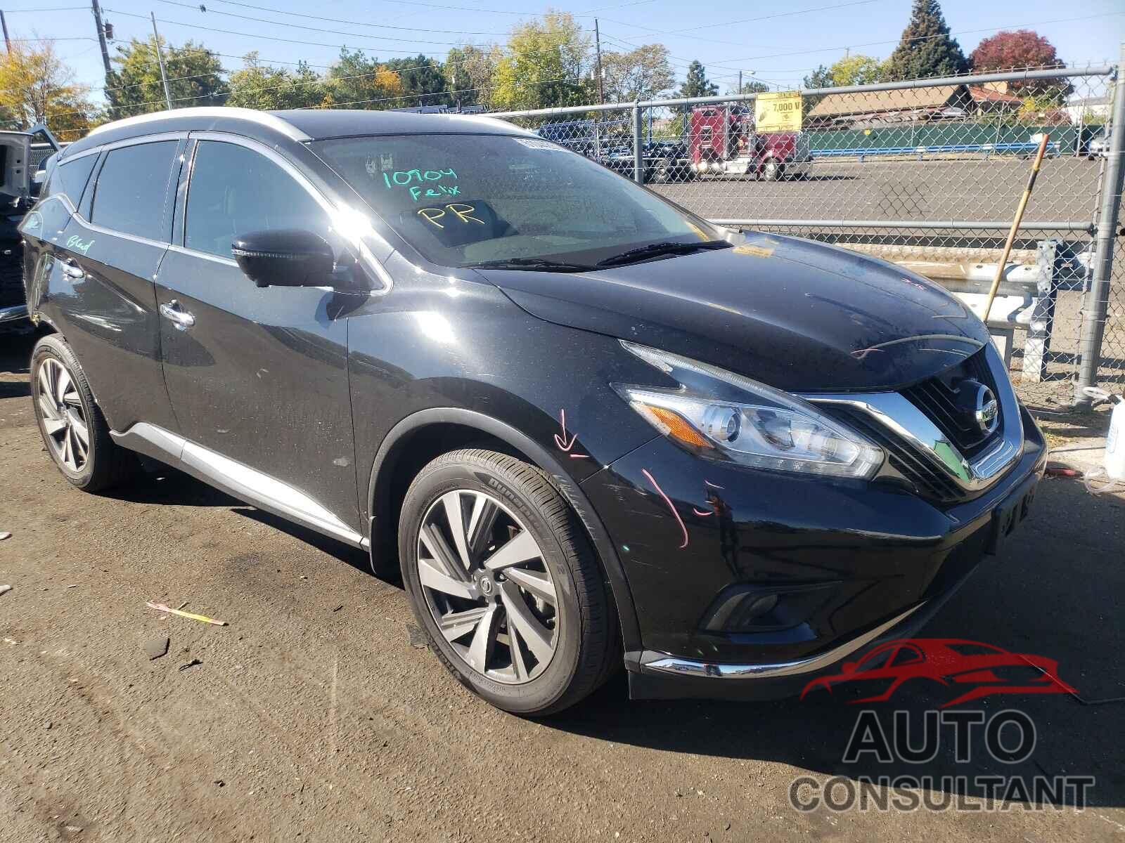 NISSAN MURANO 2016 - 5N1AZ2MH1GN146549