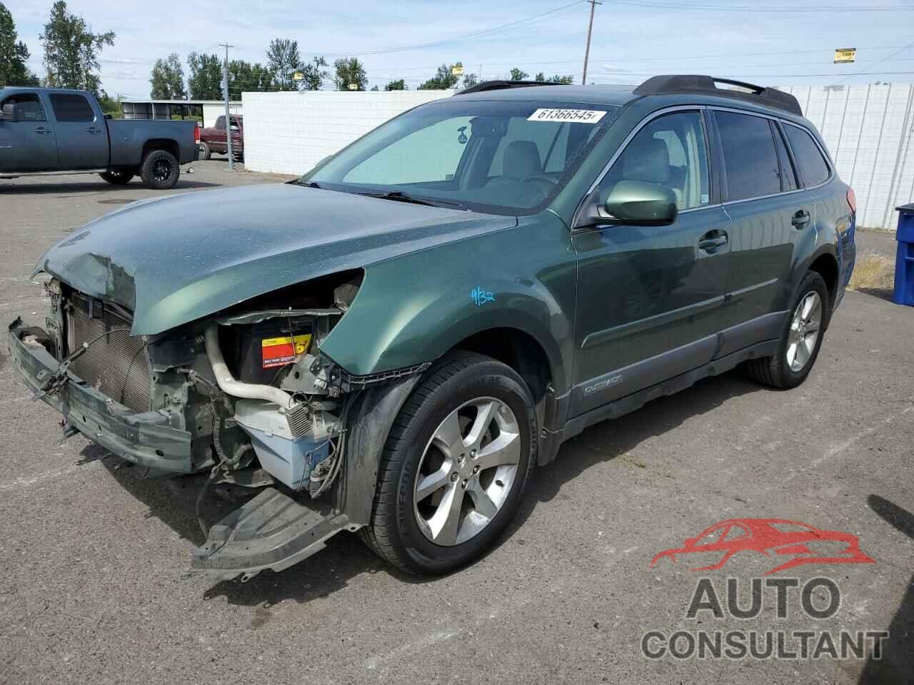 SUBARU OUTBACK 2013 - 4S4BRBKC8D3289405